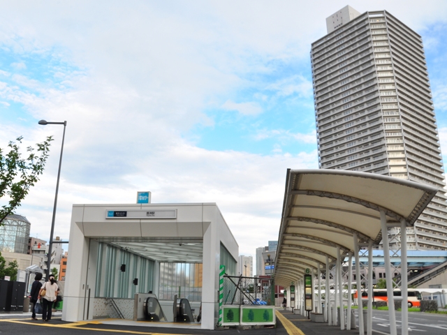 有楽町線豊洲駅増築